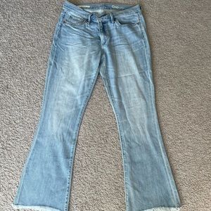 Gap 1969 Original Summer Flare Jeans Size: 29r in light wash